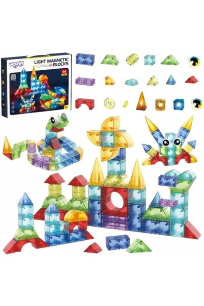 woopie CUBURI MAGNETICE DE CONSTRUCȚIE