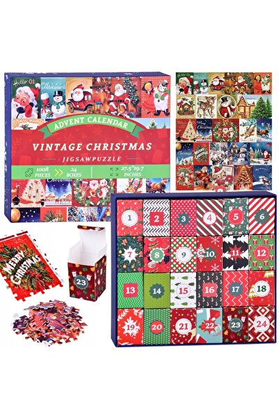 NO BRAND CALENDAR DE ADVENT CU PUZZLE