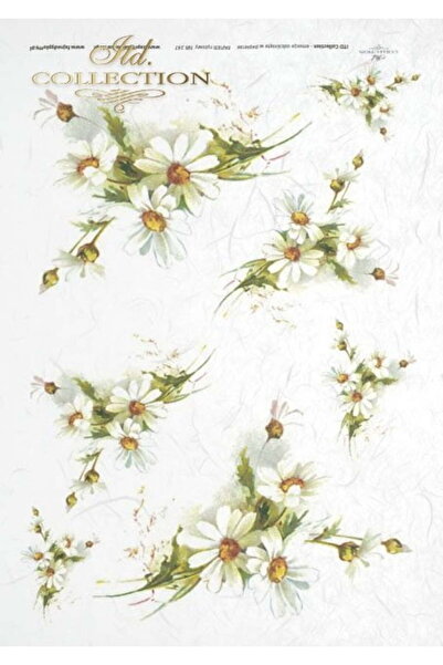 ITD Collection Rice paper calendula flowers ITD R0247