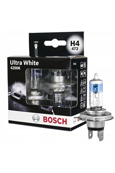 Bosch Becuri Ultra Alb 4200K H4 12V 60/55W