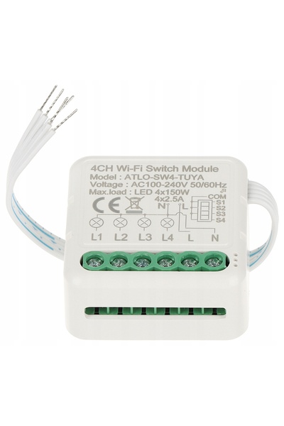TUYA ATLO-SW4-TUYA Wi-Fi Controler inteligent LED cu 4 canale