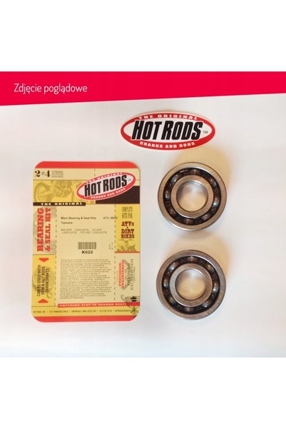 Hot-Rods LAGĂRE DE ARBORE CU CURBĂ PENTRU SUZUKI DRZ 400 LTZ 400