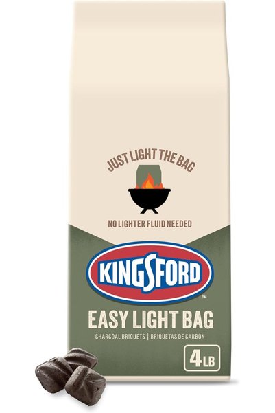 Kingsford فحم نباتي سهل الإشعال 32102، 4 رطل، أسود اللون