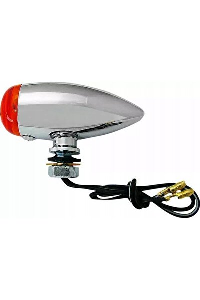 NO BRAND LUMINI UNIVERSALE CU CARCASĂ CROMATĂ, LENTILĂ AMBER, ATV