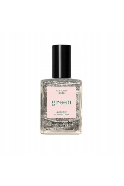 MANUCURIST Ojă verde cu sclipici Disco 15 ml