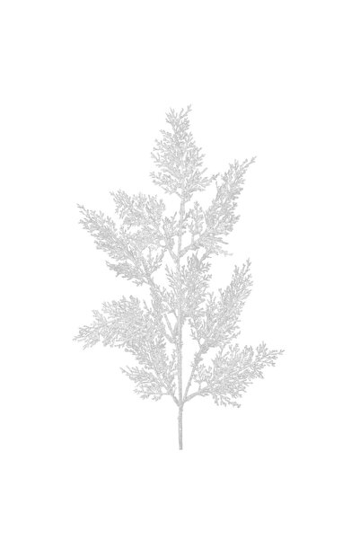 DD SHOP Ramura Decorativa de Craciun Brad Alb 62cm - Crengute Decorative Albe