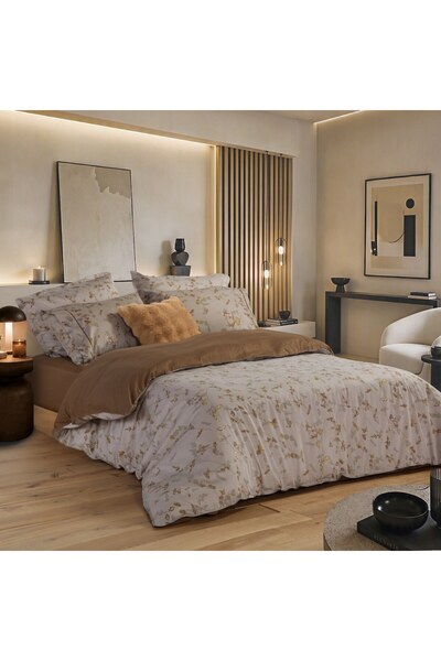 Nef Nef Homeware Nef-Nef Homeware Miran Μπεζ Σετ Παπλωματοθήκης King, 3 τεμαχ...