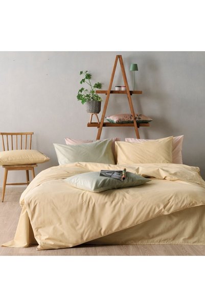 Kentia Essential 11 Οχρό Μονό Παπλωματοθήκη, 100% Βαμβάκι, 160 x 240 εκ.