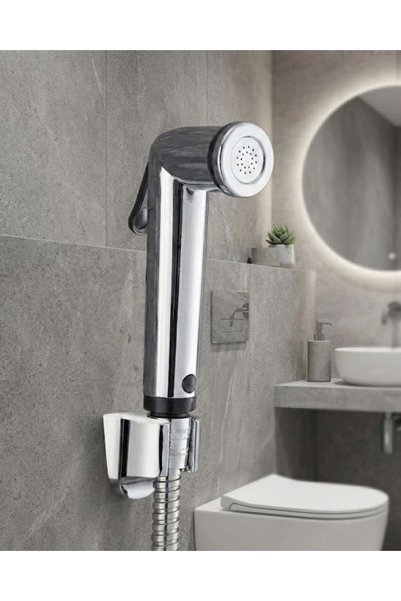 Ethab Ticaret Glb-Stl41414 Bas Bırak Hand Shower Bidet Hygiene Set with Contr...