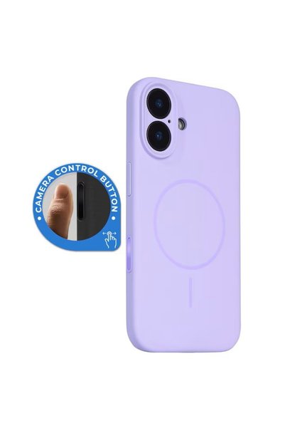 Joyshell iPhone 16 Case, MagSafe, Velvety Silicone with Microfiber Interior, ...