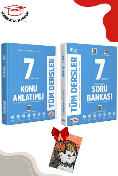 Editör Yayınevi 2027 Türkiye Yüzyılı Maarif Modeli 7. Sınıf VİP Konu Anlatımı...