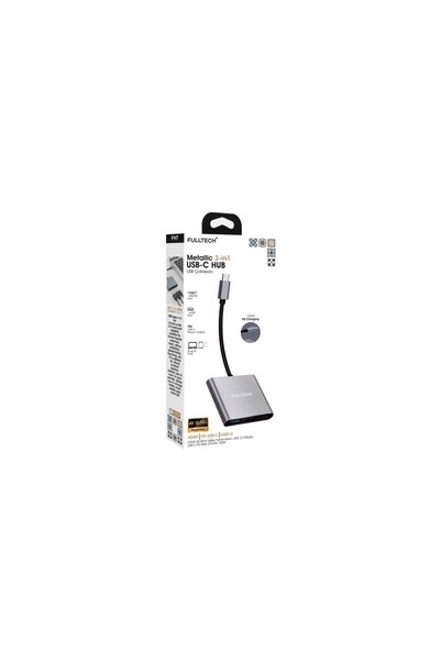 FH23 7'i 1 Arada Usb-C Çoklayıcı | 4K Hdmı, 100W Pd, Gigabit Ethernet, 3.5mm Jack