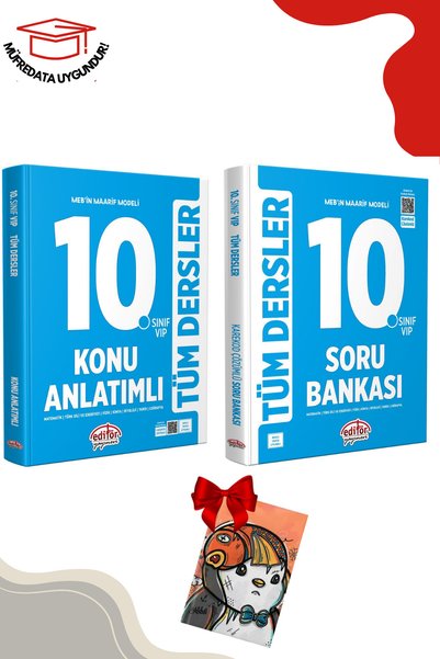 Editör Yayınevi 2027 MEB'in Maarif Modeli 10. Sınıf VİP Konu Anlatımı + Soru ...