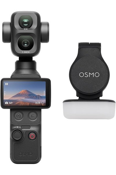 DJI Osmo Pocket 4P Standard Combo- Dual-Lens 4K Vlog Camera, 1-Inch CMOS KSA ...
