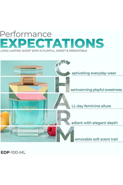 sapil Sarab Sheer Perfume with Peach White Musk for Fun Days EDP 100ml