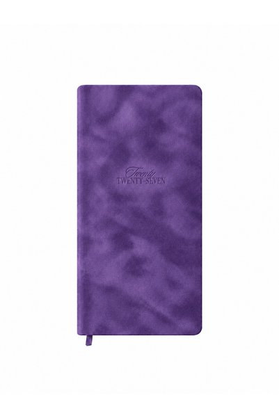 myPath Purple Suede Cep Boy Ajanda
