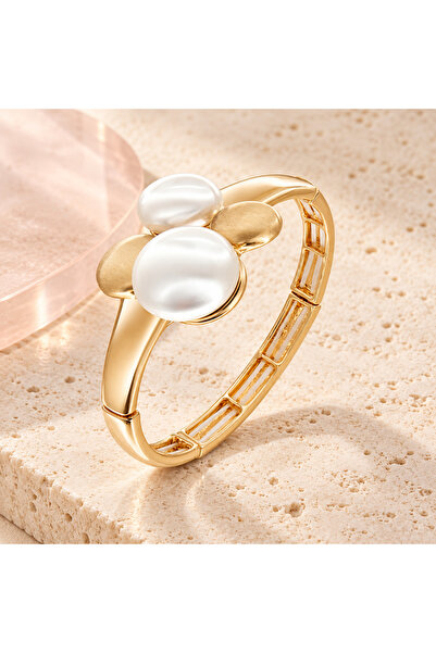 BLOOMY Elara Pearl Petal Bracelet