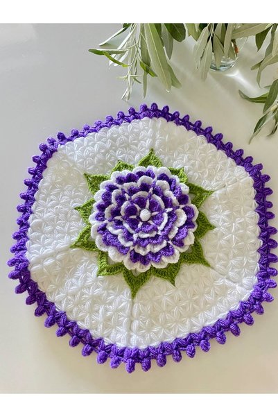 ONTİC Luxurious Design Hand-Knitted Dowry Towel - Bride & Groom's Bundle Soft Knitted Bath Towel
