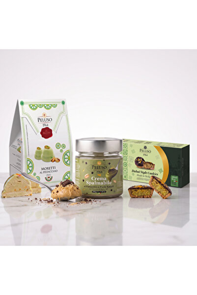 Peluso Pachet Oferta Dulciuri Siciliene: Fursecuri cu Fistic si ciocolata alb...