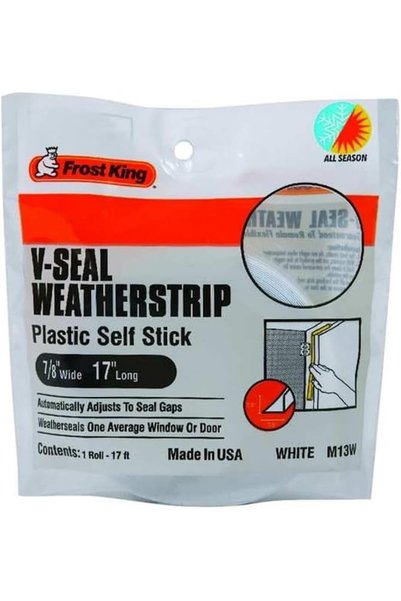 FROST KING 7/8"X17' WHT WTHR STRIP