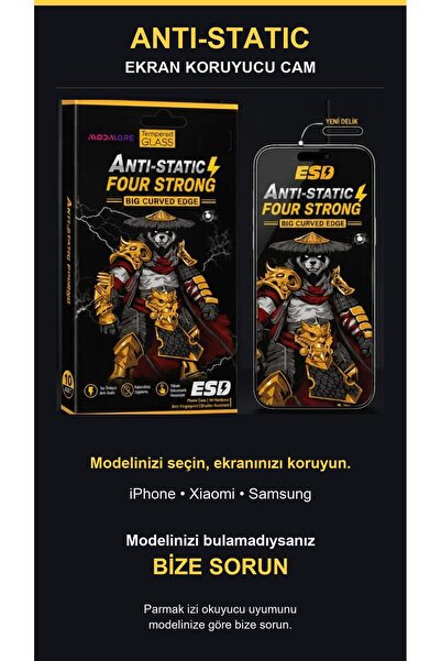 EKRAN KORUYUCU CAM iPhone 14 Pro Max / 15 Plus / 16 Plus – KOLAY UYGULAMA, FACE ID UYUMLU