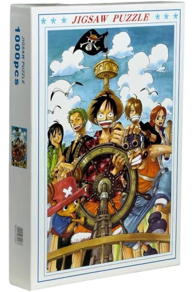 ALBADER 1000 Piece Anime Character Jigsaw Puzzle, One. Piece & Doraemooon Puz...