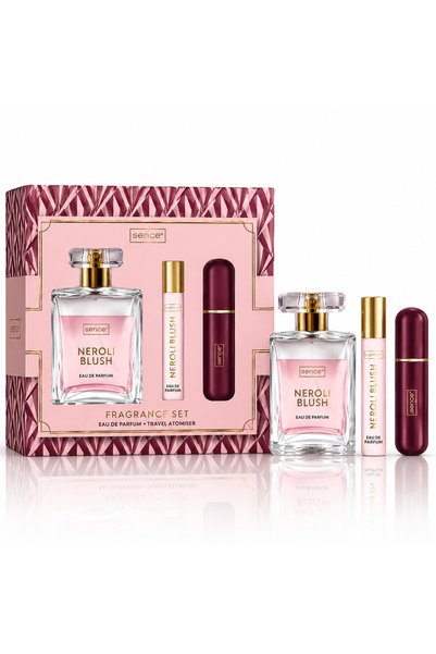 SENCE Set cadou parfum pentru femei, Neroli Blush Fragrance Set, apă de parfu...