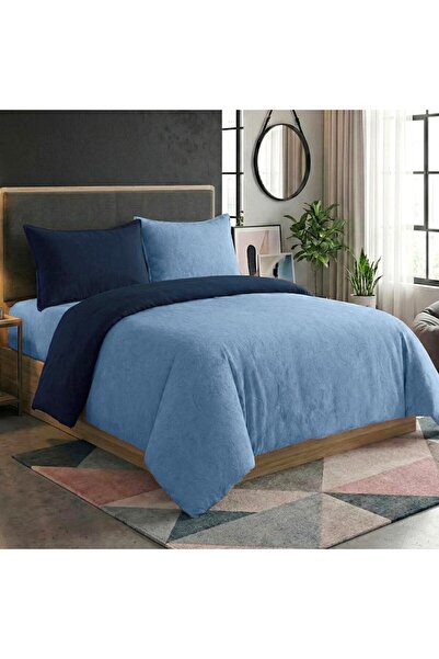 Rose Flory Microfiber Comforter Set, Fits 120x200 cm Single Size Bed, 5 Piece...