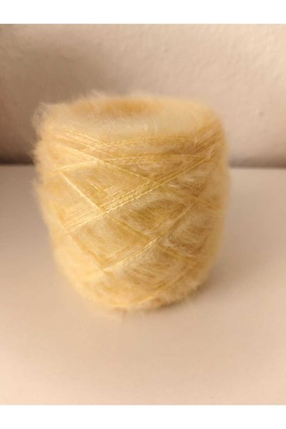 kartopya Sarı Renkli Moher Örgü İpi 100 Gr