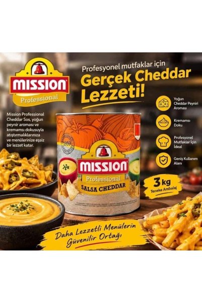 Mission SALSA CHEDDAR çedar peynirİ