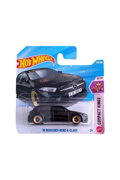 HOT WHEELS Model de mașină, Mercedes Benz A-Class '19, negru, scară 1:64