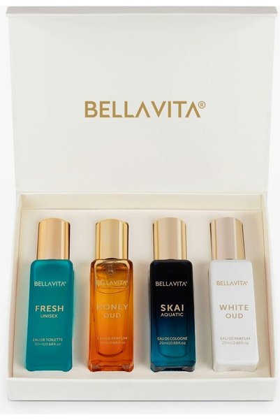 Bella Vita Luxury مجموعة هدايا كولونيا للجنسين BellaVita Deluxe (4×20 مل) |  ...