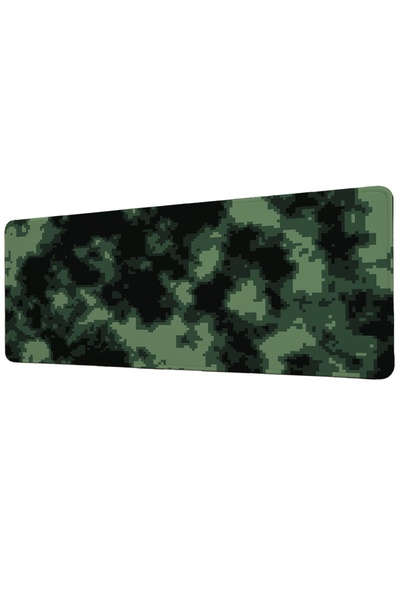 gxe.art Mousepad digital pentru gaming cu camuflaj XXL 90x40 cm Bază anti-alu...