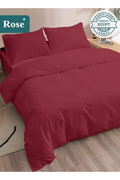 Rose Microfiber Jacquard Comforter Set, Fits 120x200 cm Single Size Bed, 5 Pi...