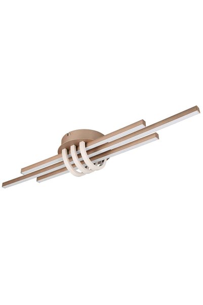 RL Lighting Cinto Φωτιστικό Οροφής LED Ρυθμιζόμενης Έντασης, 20W, 3000K, Καφέ...