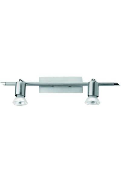 Gloria Φωτιστικό τοίχου Τιπ Χρωμ, 2 x 50W, 27.5 x 10 x 11 εκ.