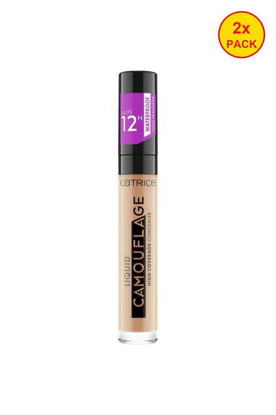 Catrice 2x PACK Anticearcan Liquid Camouflage High Coverage Concealer 015, 5 ml