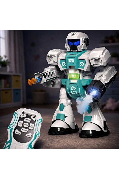OEM Jucarie Robot Interactiv cu Telecomanda Lumini Sunete si Abur