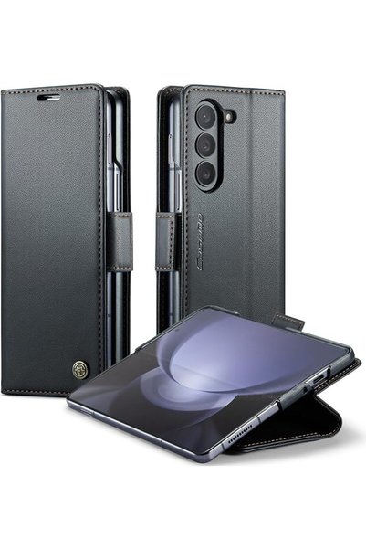 GENERAL EVCASOY PU Leather Wallet Case for Samsung Galaxy Z Fold 6 5G (2024) ...