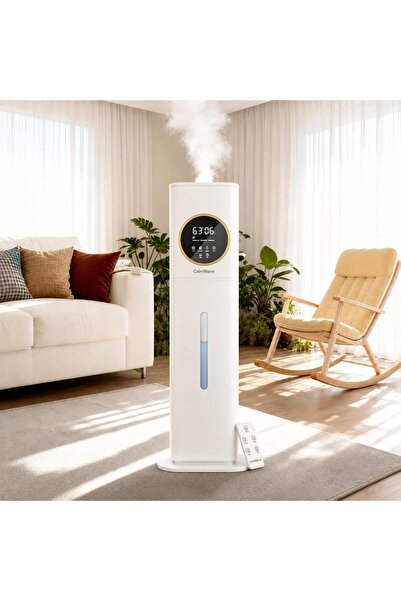 GENERAL CalmWave 8L Large Humidifier - 40H Runtime for Large Room, Top Fill C...