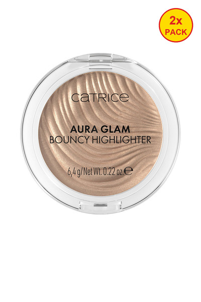 Catrice 2x PACK Aura Glam Iluminador Bouncy #010 6,4 gr