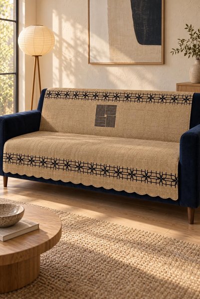 ALANUR Multi-Purpose Velvet Sofa Cover with Non-Slip Sponge 165X215 cm Modern Bohemian Sofa Bed Throw Picnic Tablecloth Alk3