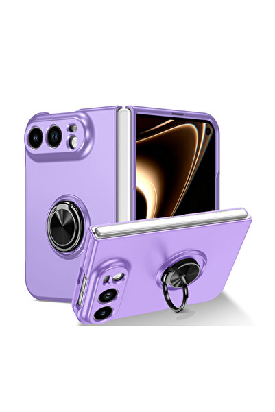 REDz Accessories Калъф RingFlex за iPhone Duo, Въртящ се поддържащ пръстен, З...