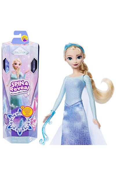 mattel Дисни Замръзналото кралство Кукла Елза с функция  "Завърти и открий "