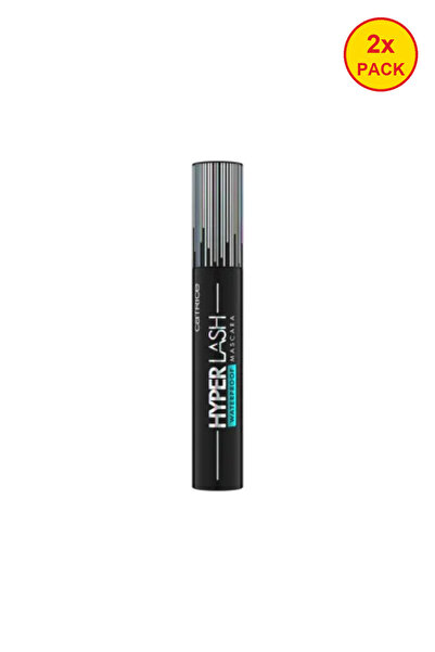 Catrice 2x PACK Hyper Lash Waterproof Mascara 010 - Black, 11 ml,