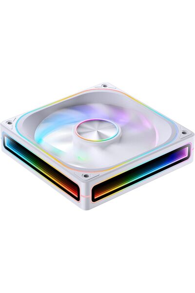 AyPenye ZA-120WR (Ters) PC Kasa Fanı, Ters Bıçak, 4 Taraflı Sonsuzluk Aynalı Sessiz Bilgisayar ARGB Fanı 240