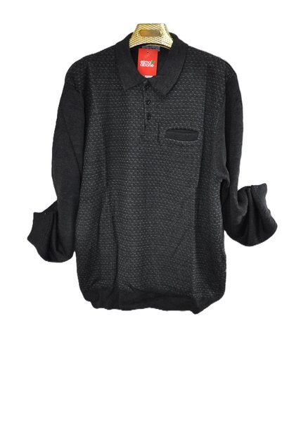 elma abone Super Battal Polo Neck Knitwear Sweater