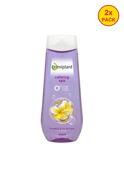 ELMIPLANT 2x PACK Shower gel with frangipani and argan oil 400ml
