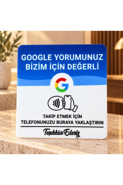 Genel Markalar Nfc kart Google ve İnstagram (yorum,takip)