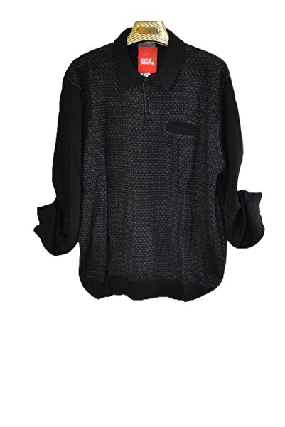 elma abone Super Battal Polo Neck Knitwear Sweater